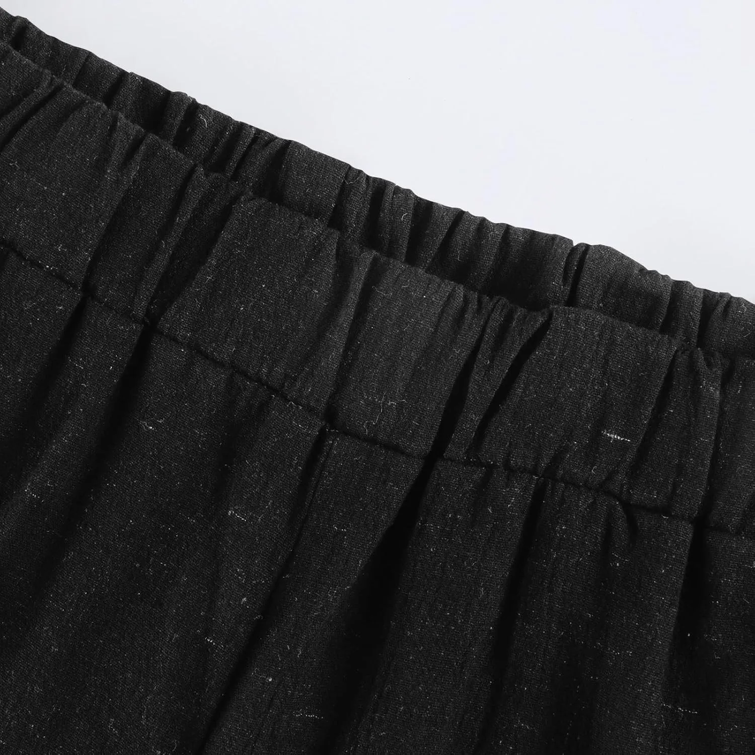 ADHOWBEW Womens Bermuda Shorts High Waisted Walking Lounge Workout Summer Elastic Running Loose Shorts