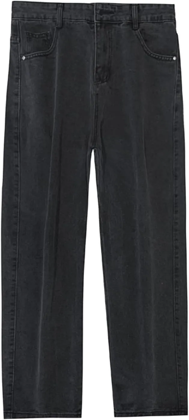 aihihe jeansmens Pants Relaxed fit Jeans for Men 36x32 Dark Blue Stretch Jeans for Men Jean Jacket for Men Big and Tall