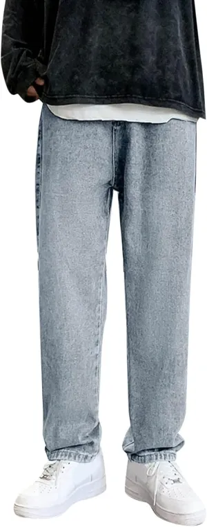 aihihe jeansmens Pants Relaxed fit Jeans for Men 36x32 Dark Blue Stretch Jeans for Men Jean Jacket for Men Big and Tall