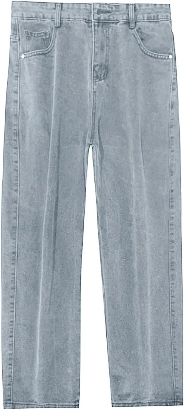 aihihe jeansmens Pants Relaxed fit Jeans for Men 36x32 Dark Blue Stretch Jeans for Men Jean Jacket for Men Big and Tall