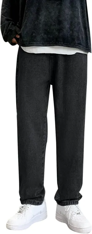 aihihe jeansmens Pants Relaxed fit Jeans for Men 36x32 Dark Blue Stretch Jeans for Men Jean Jacket for Men Big and Tall