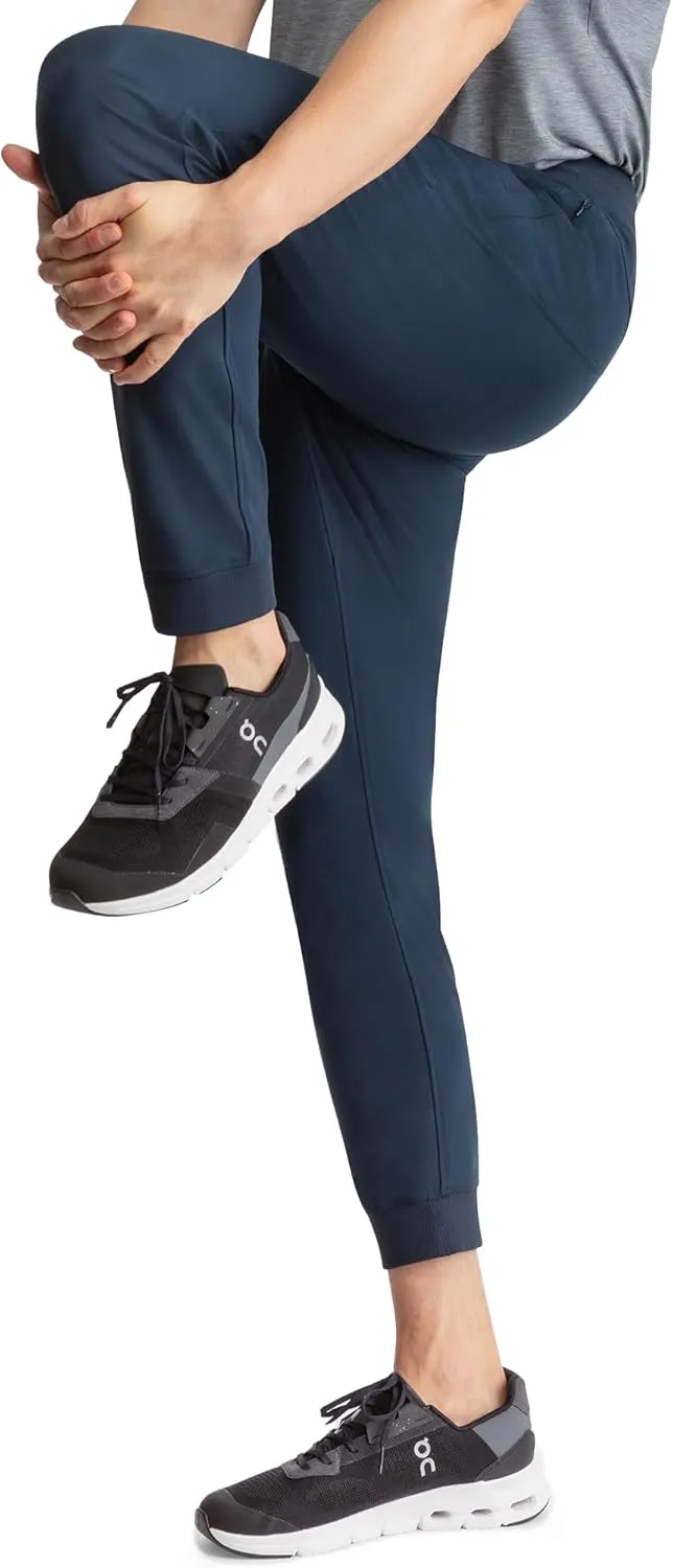 birddogs Mens Joggers – Stretch, Workout Sweatpants with Secure Zipper Pockets – Athletic Slim Fit