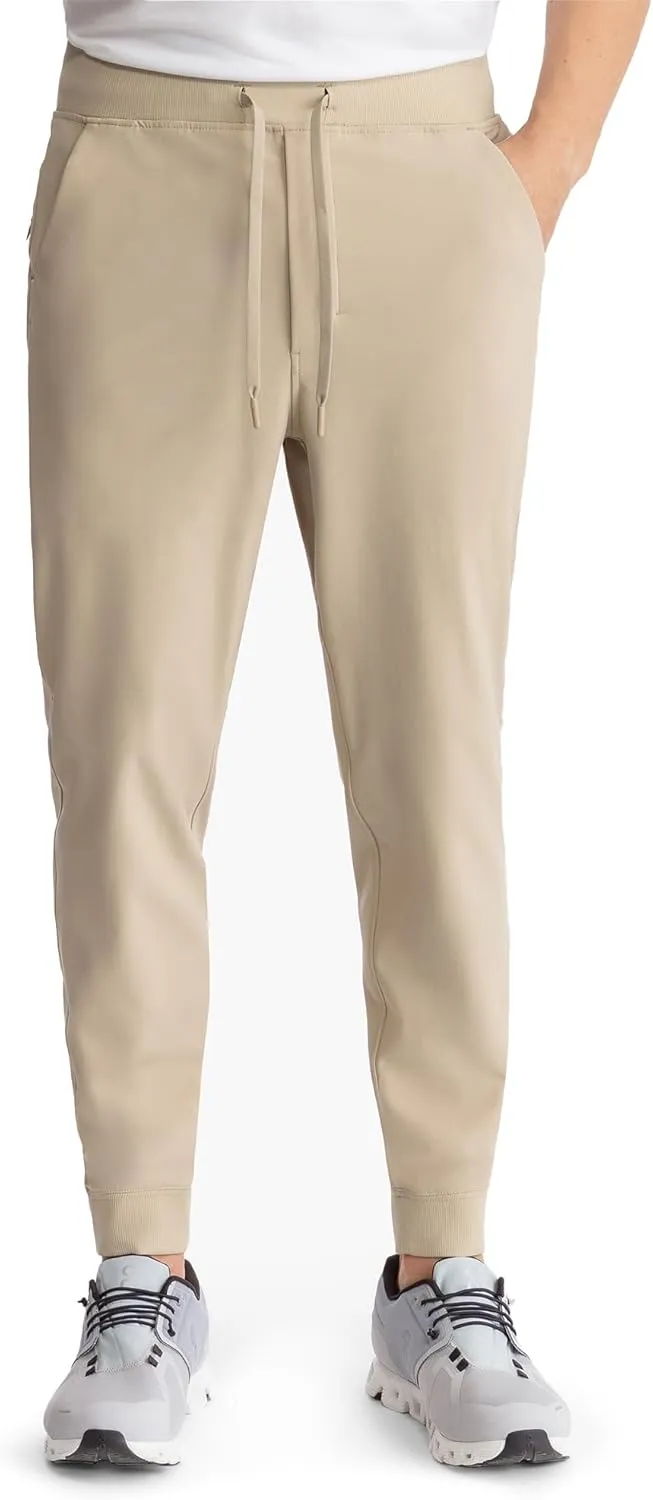 birddogs Mens Joggers – Stretch, Workout Sweatpants with Secure Zipper Pockets – Athletic Slim Fit