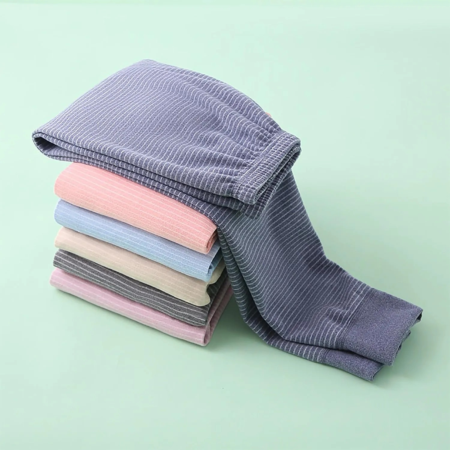 Boys Girls Middle and Large Children Fall and Winter Warm Solid Pants Thickening Fall Pants Bottoms Baby Kid Pants