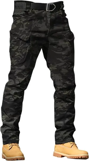 Brown Cargo Pants Joggers Men Work Pants for Man Mens Denim Cargo Pants Mans Cargo Pants Cargo Pants That Turn Into Shorts