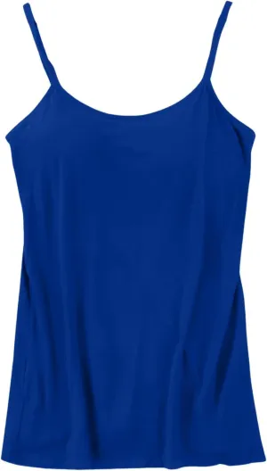 Camisole Bras for Women Padded Solid Spaghetti Straps Tank Tops Built in Bra Sleeveless Basic Breathable Shirts