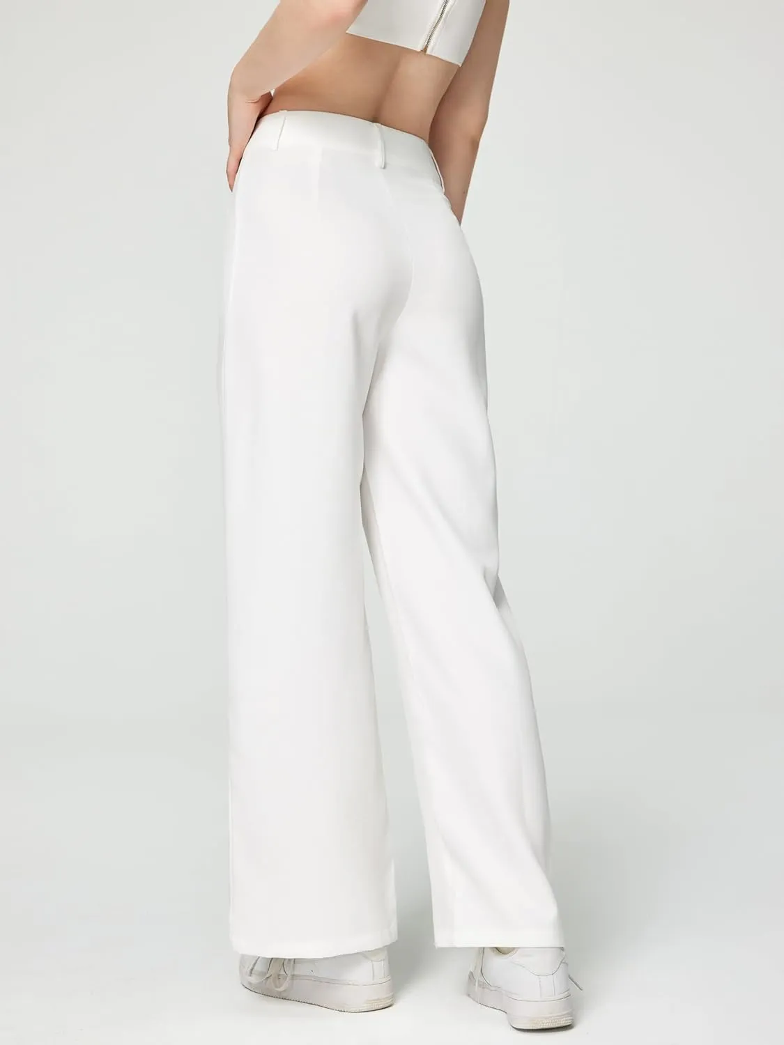CIDER Work Pants Women Straight Leg High Waisted Dress Pants Business Casual Outfits