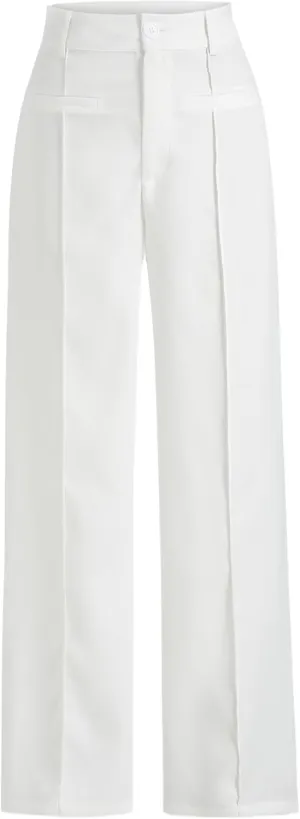 CIDER Work Pants Women Straight Leg High Waisted Dress Pants Business Casual Outfits