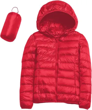 cooki Puffer Jacket Womens Winter Coats for Women Slim Fit Lightweight Packable Down Jacket Warm Quilted Puffer Outerwear