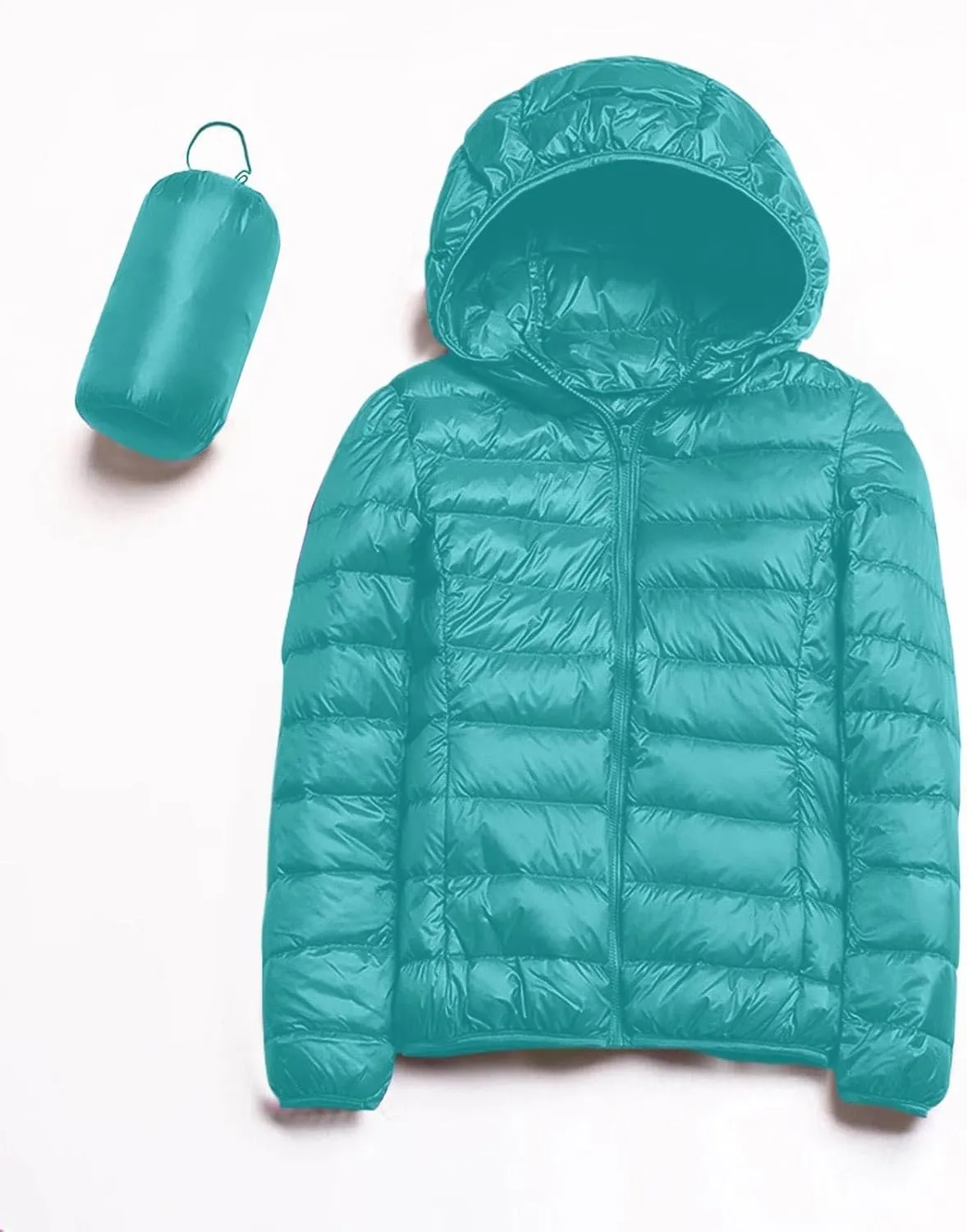 cooki Puffer Jacket Womens Winter Coats for Women Slim Fit Lightweight Packable Down Jacket Warm Quilted Puffer Outerwear