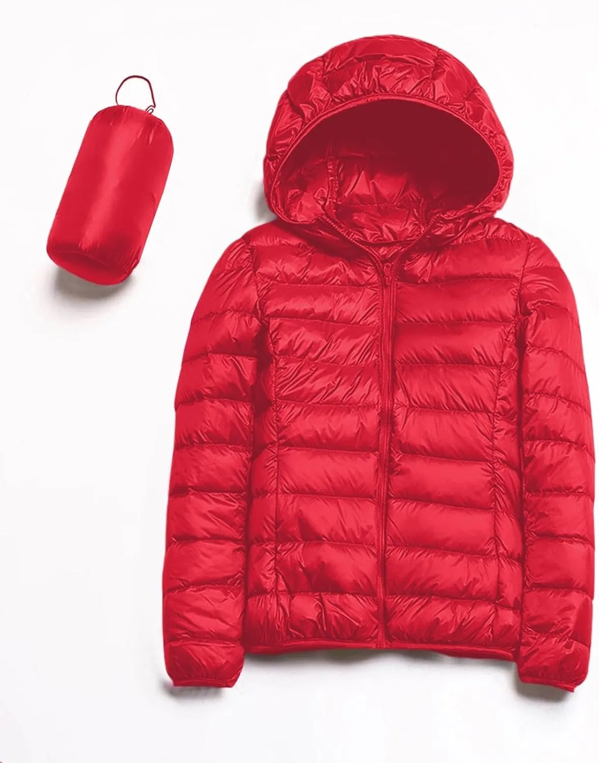 cooki Puffer Jacket Womens Winter Coats for Women Slim Fit Lightweight Packable Down Jacket Warm Quilted Puffer Outerwear