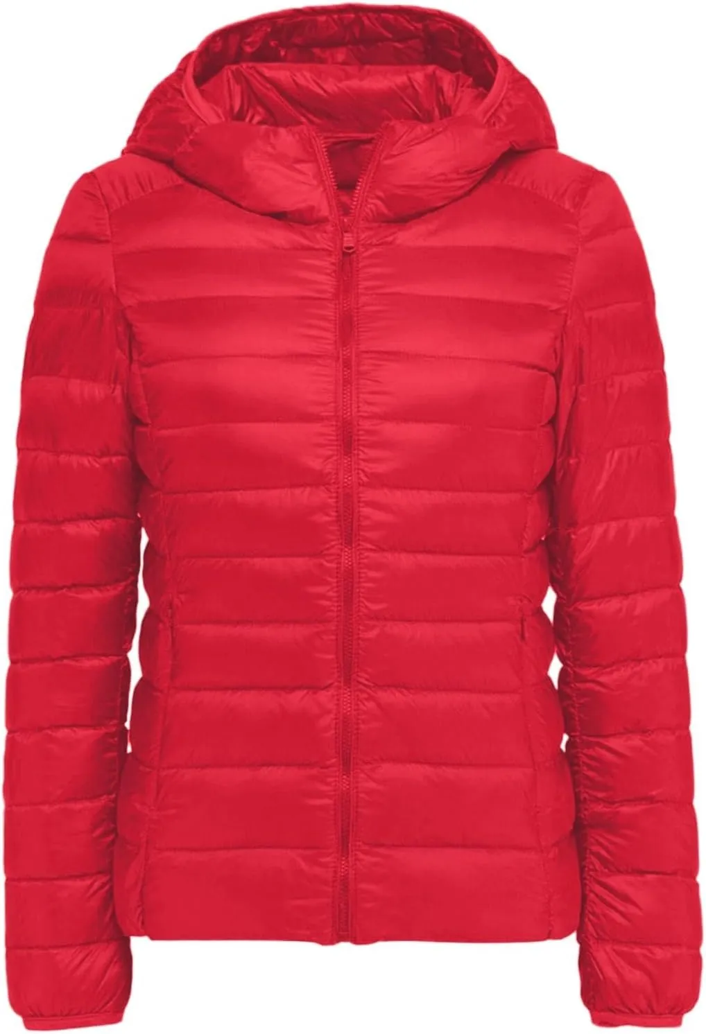 cooki Puffer Jacket Womens Winter Coats for Women Slim Fit Lightweight Packable Down Jacket Warm Quilted Puffer Outerwear