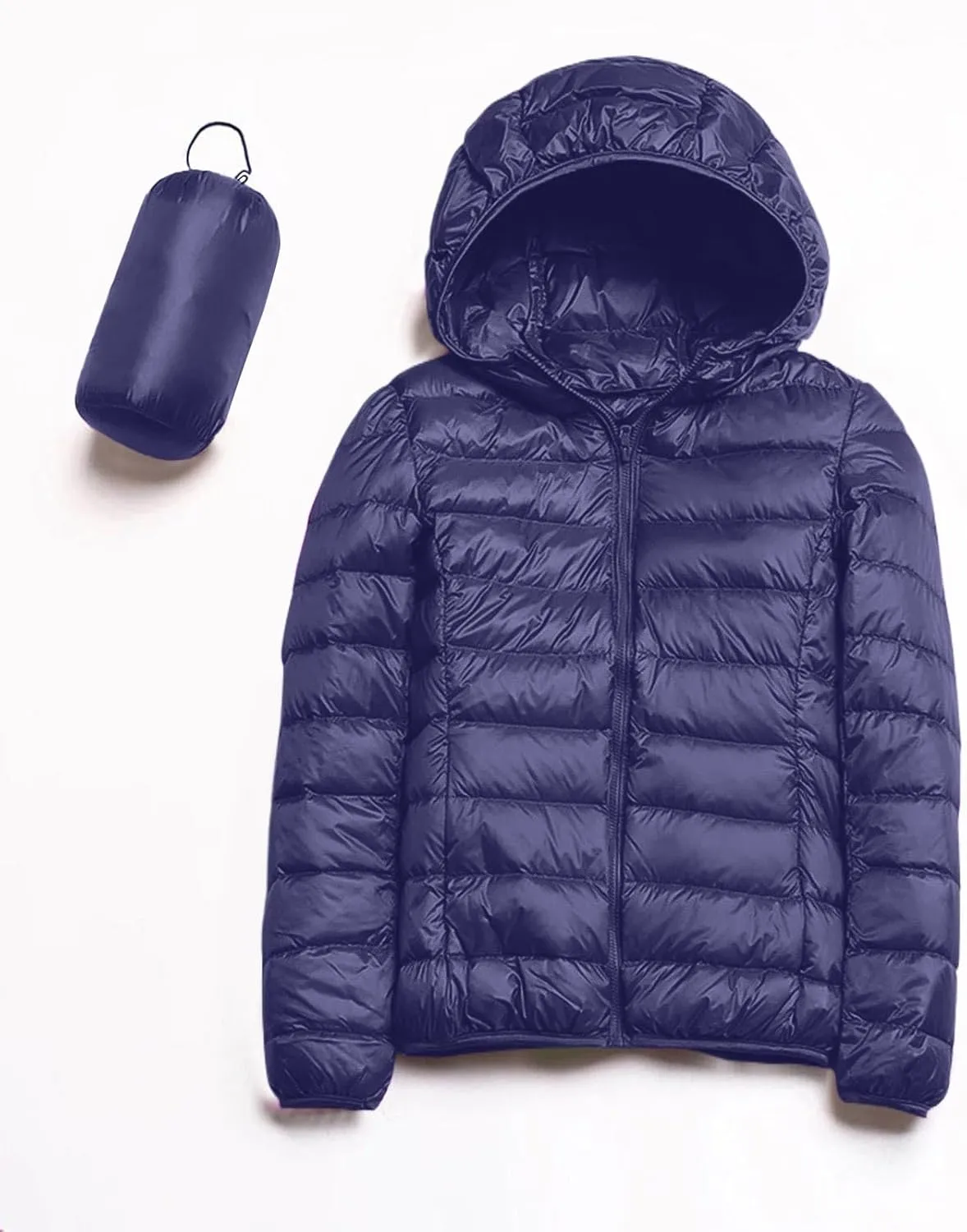 cooki Puffer Jacket Womens Winter Coats for Women Slim Fit Lightweight Packable Down Jacket Warm Quilted Puffer Outerwear