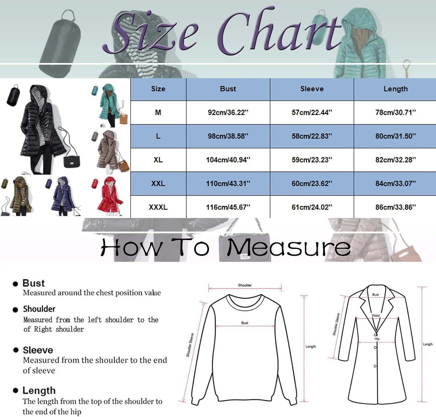 cooki Womens Winter Coats Womens Long Puffer Jacket Plus Size Down Coat Cotton Cover Coat Lightweight Down Coat With Hood
