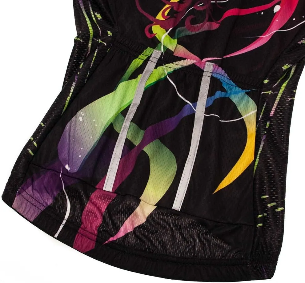 Cycling Jersey Women Short Sleeve Bike Jersey Mountain Road MTB Biking Tops Breathable Shirts