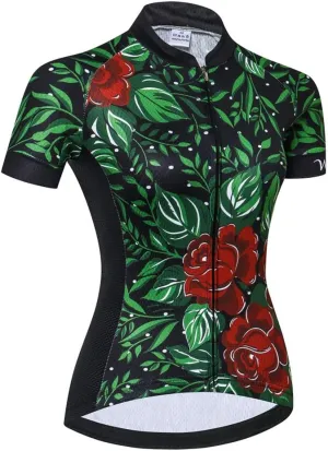 Cycling Jersey Women Short Sleeve Bike Jersey Mountain Road MTB Biking Tops Breathable Shirts