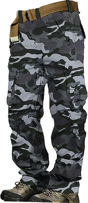 Day Today 2024 Skinny Jogger Pants for Men Light Work Pants for Men Men's Sweatpants with Zipper Pockets Plain Pants Work Pants Men Construction Mens Cargo Joggers Work Pants for
