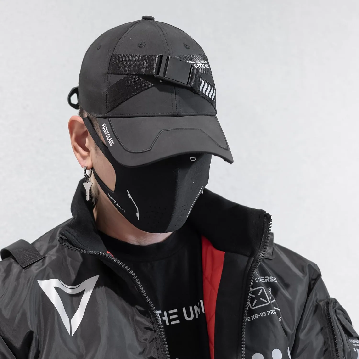 Fabric of the Universe Triangle Logo Techwear Japanese Streetwear Baseball Cap