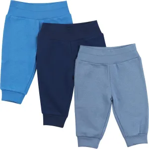 Hanes Girls Fleece Pull-on Pants 3-pack, Flexy Super Soft 4-Way Sweatpants, Stretch Joggers for Babies & Toddlers