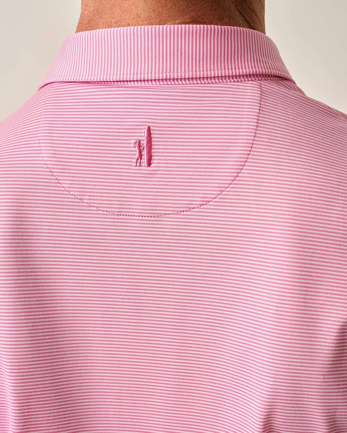 johnnie-O Performance Jersey Polo - Lyndonn Stripe
