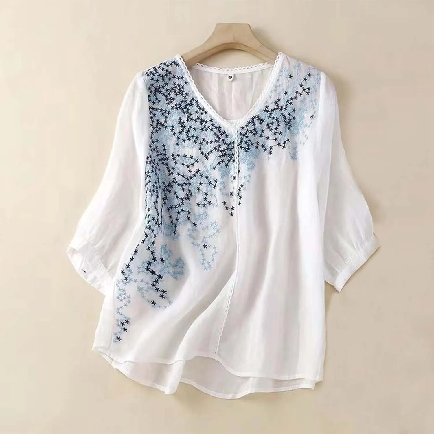 Linen Shirts for Women Summer Basic T Shirts Oversized Solid Blouses Boat Neck Tops 2025 Trendy Tees Resort Wear