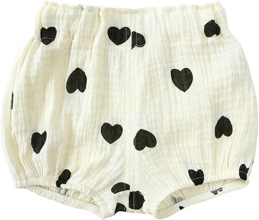 LNICEAR Newborn Toddler Baby Girls Boy Kids Cotton Linen Bloomers Summer Cute Loose Shorts