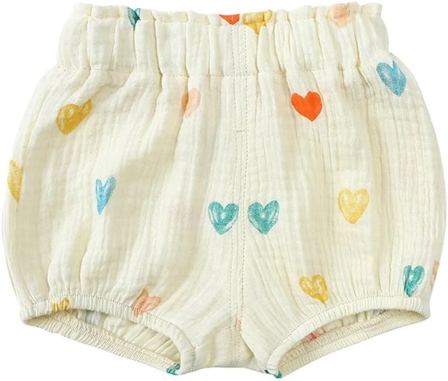 LNICEAR Newborn Toddler Baby Girls Boy Kids Cotton Linen Bloomers Summer Cute Loose Shorts