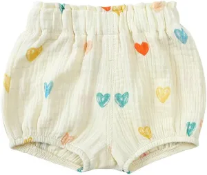 LNICEAR Newborn Toddler Baby Girls Boy Kids Cotton Linen Bloomers Summer Cute Loose Shorts