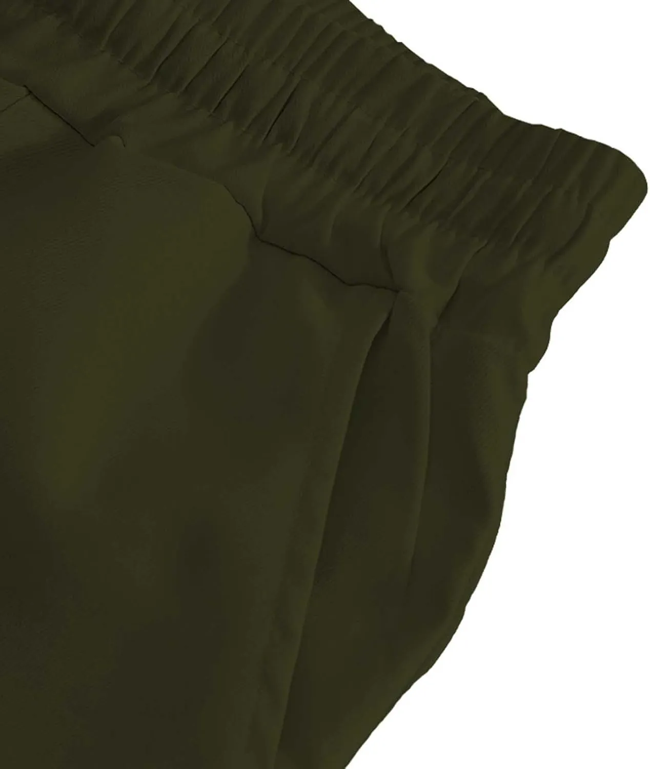 Mens Cargo Shorts Casual Mid Waist Cargo Pants Solid Drawstring Breathable Lightweight Loose Shorts with Pockets