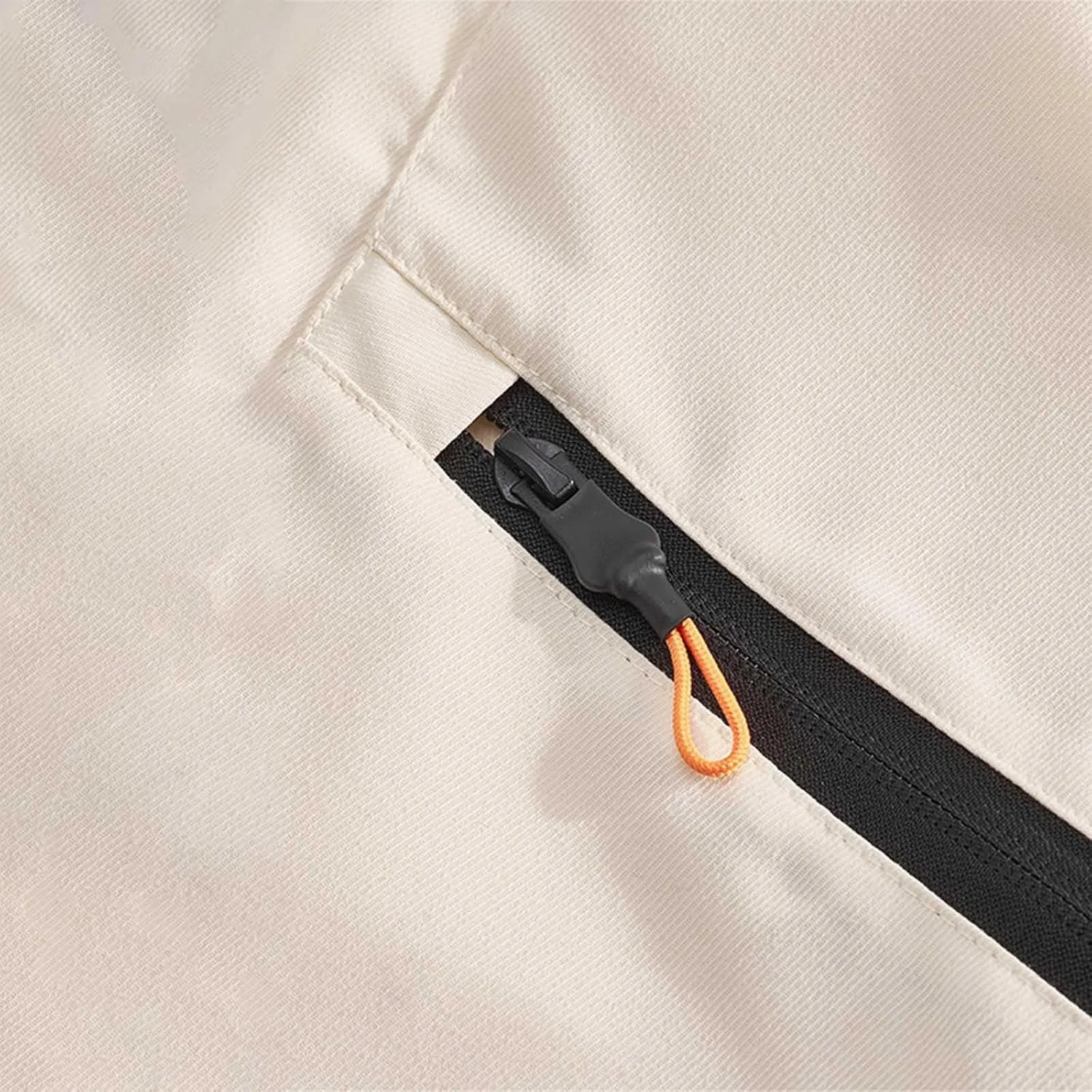 Mens Cargo Shorts Casual Mid Waist Cargo Pants Solid Drawstring Breathable Lightweight Loose Shorts with Pockets