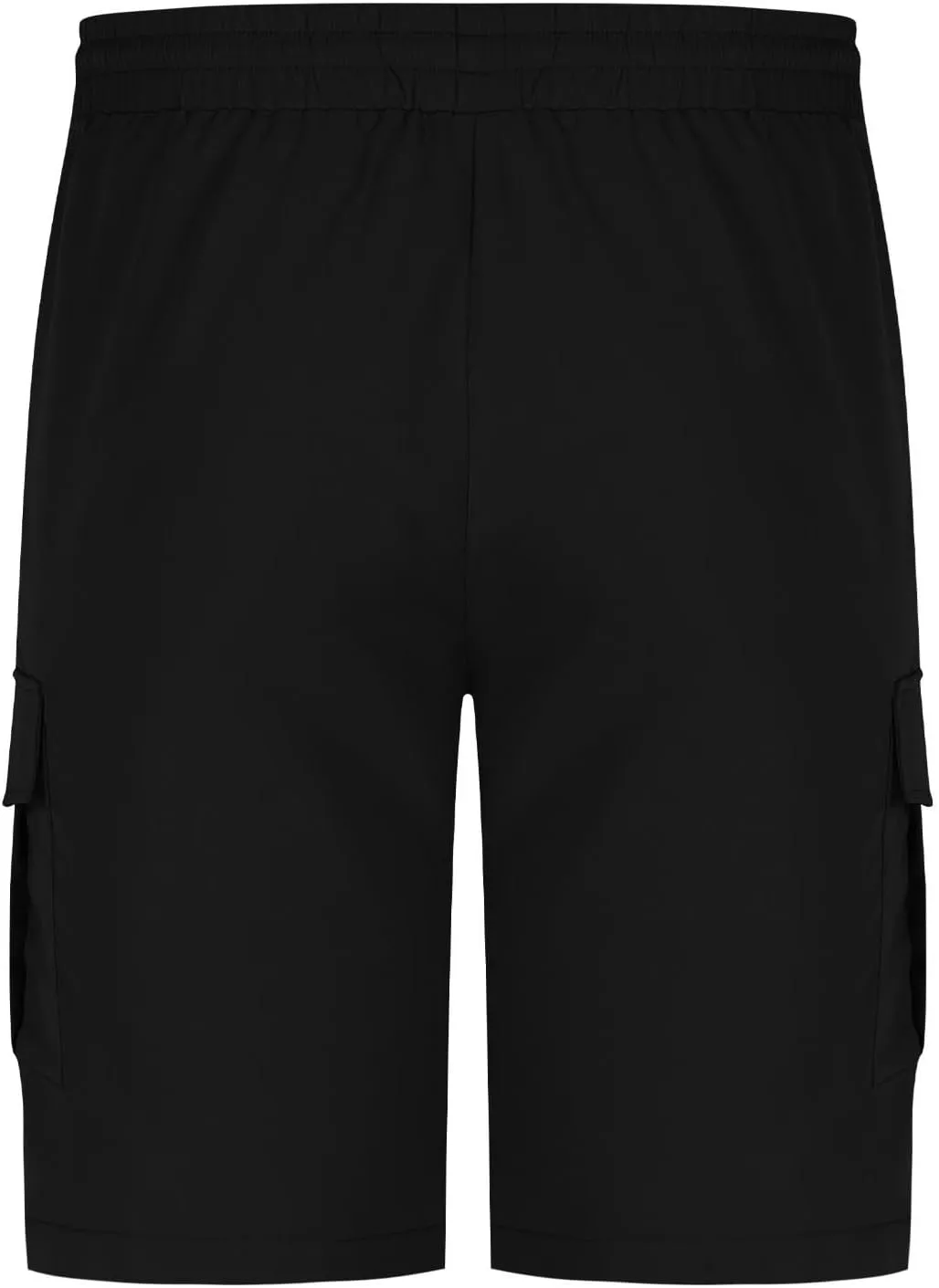 Mens Cargo Shorts Casual Mid Waist Cargo Pants Solid Splice Drawstring Fashion Lightweight Loose Shorts with Pockets