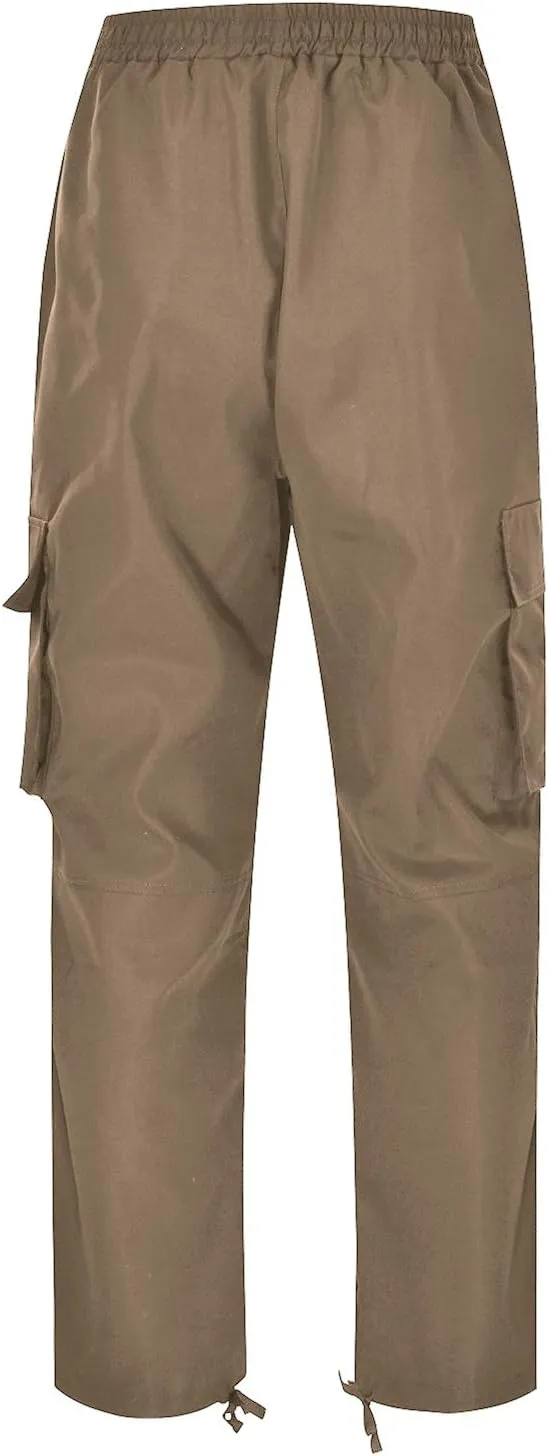 Mens Casual Cargo Pants Workout Stretch Joggers Sweatpants Hiking Drawstring Tactical Pants with Pockets 2024