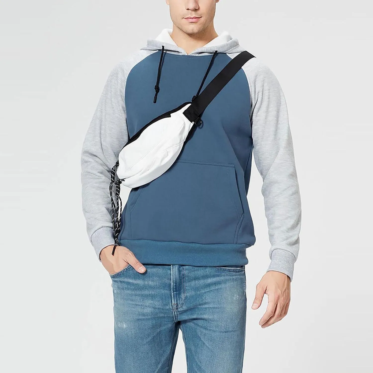 Mens Casual Hoodies Pullover Winter Casual Hoodie Warm Long Sleeves Sweatshirt Coat Jacket Sweater Sweatshirt