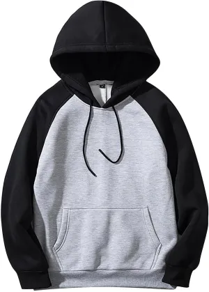 Mens Casual Hoodies Pullover Winter Casual Hoodie Warm Long Sleeves Sweatshirt Coat Jacket Sweater Sweatshirt