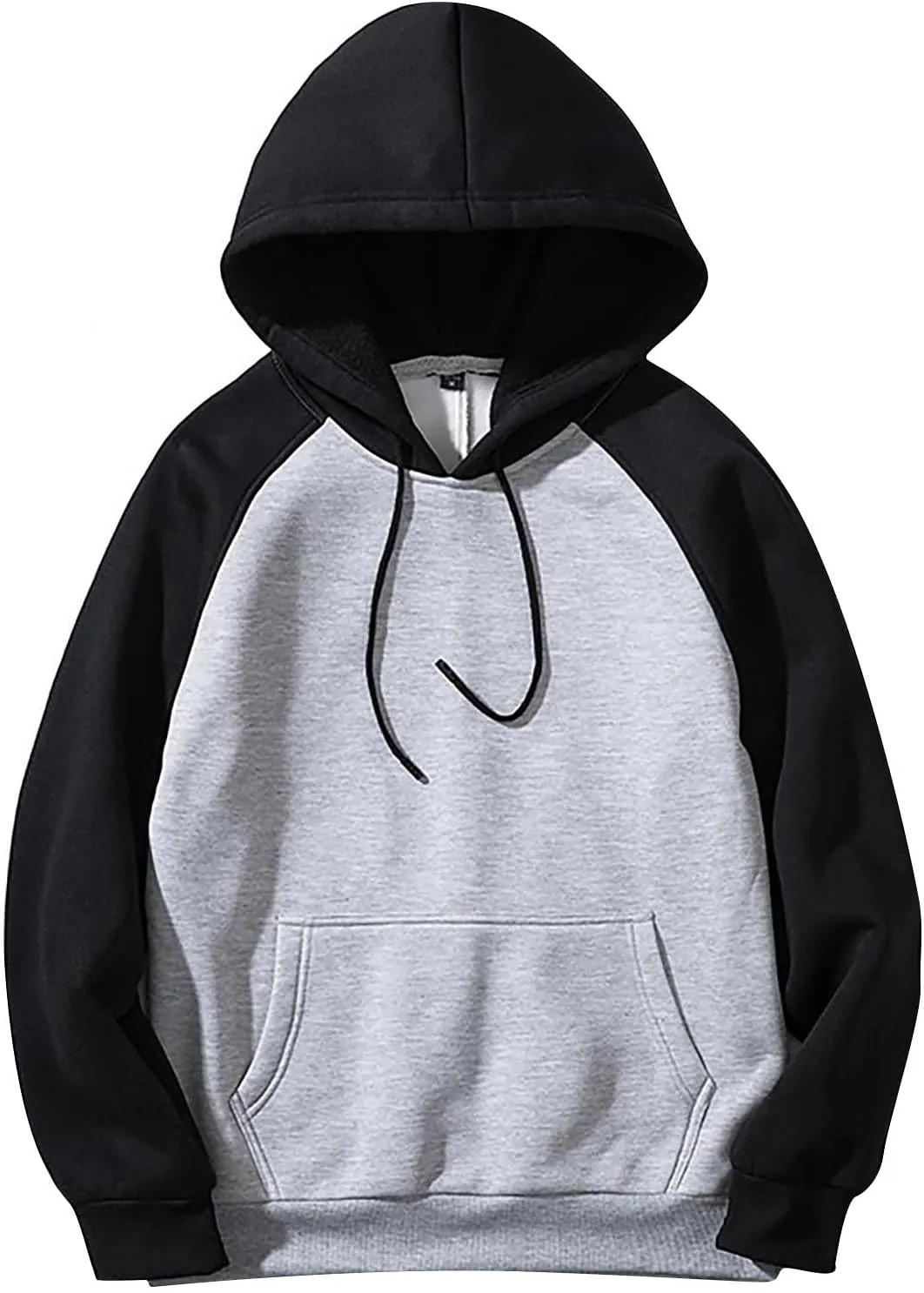 Mens Casual Hoodies Pullover Winter Casual Hoodie Warm Long Sleeves Sweatshirt Coat Jacket Sweater Sweatshirt