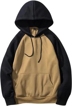 Mens Casual Hoodies Pullover Winter Casual Hoodie Warm Long Sleeves Sweatshirt Coat Jacket Sweater Sweatshirt