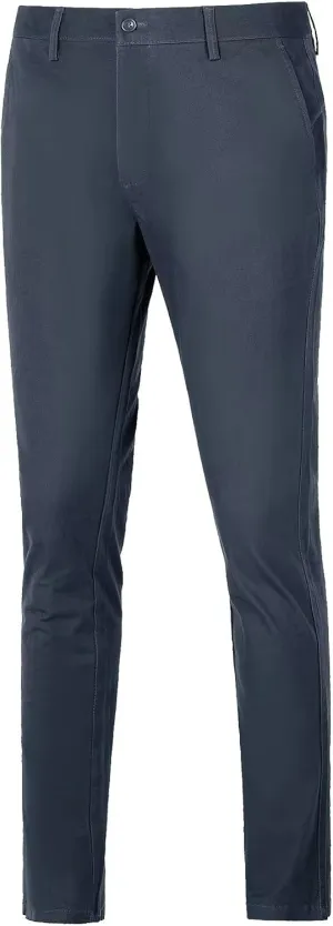 Mens Casual Pants Straight-Fit Lightweight Pants Men Outdoor Stretch Joggers Pants with Zipper Pockets