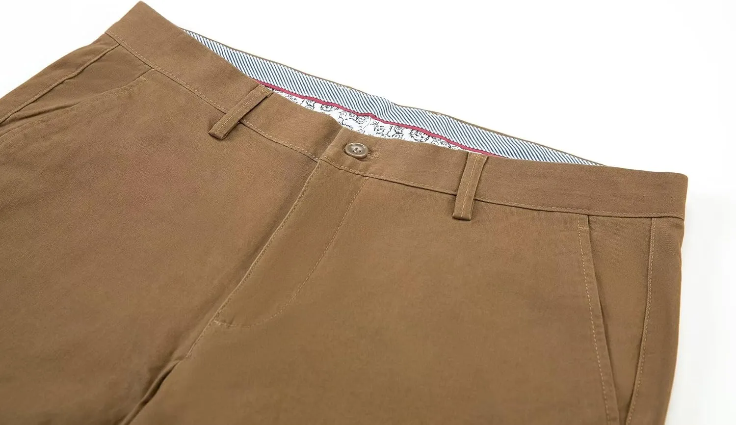 Mens Casual Pants Straight-Fit Lightweight Pants Men Outdoor Stretch Joggers Pants with Zipper Pockets