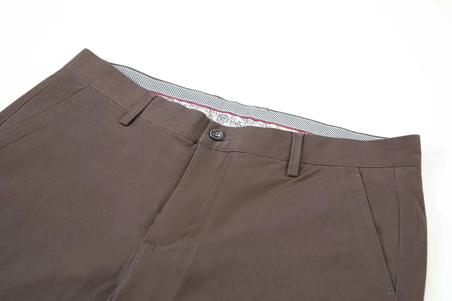 Mens Casual Pants Straight-Fit Lightweight Pants Men Outdoor Stretch Joggers Pants with Zipper Pockets
