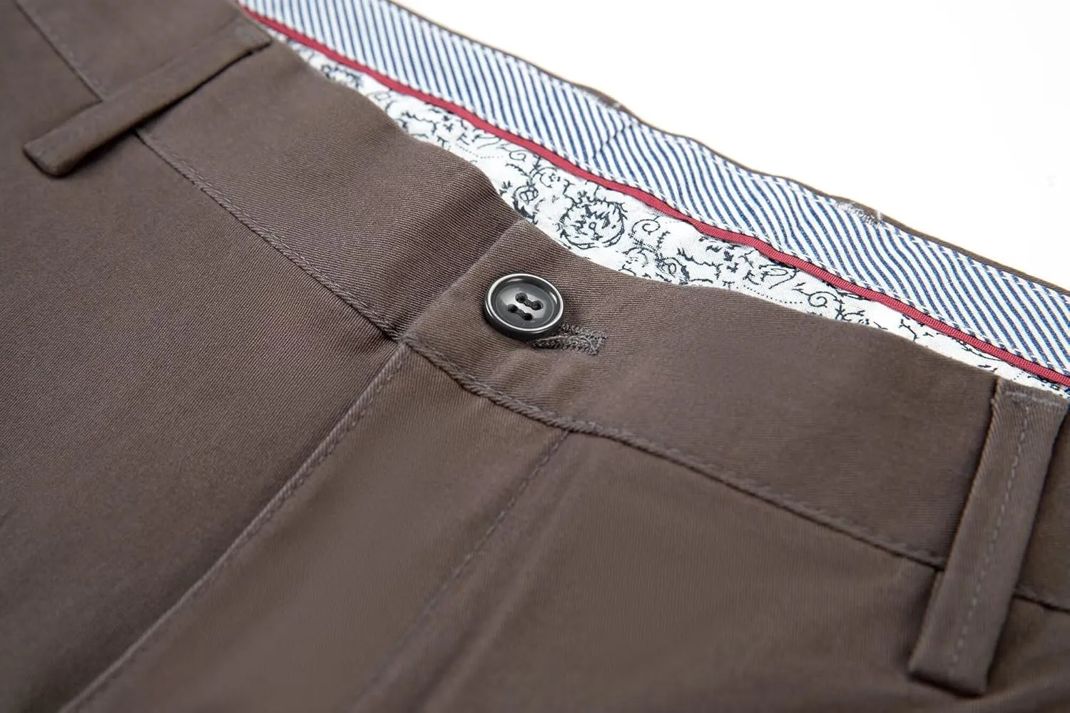 Mens Casual Pants Straight-Fit Lightweight Pants Men Outdoor Stretch Joggers Pants with Zipper Pockets