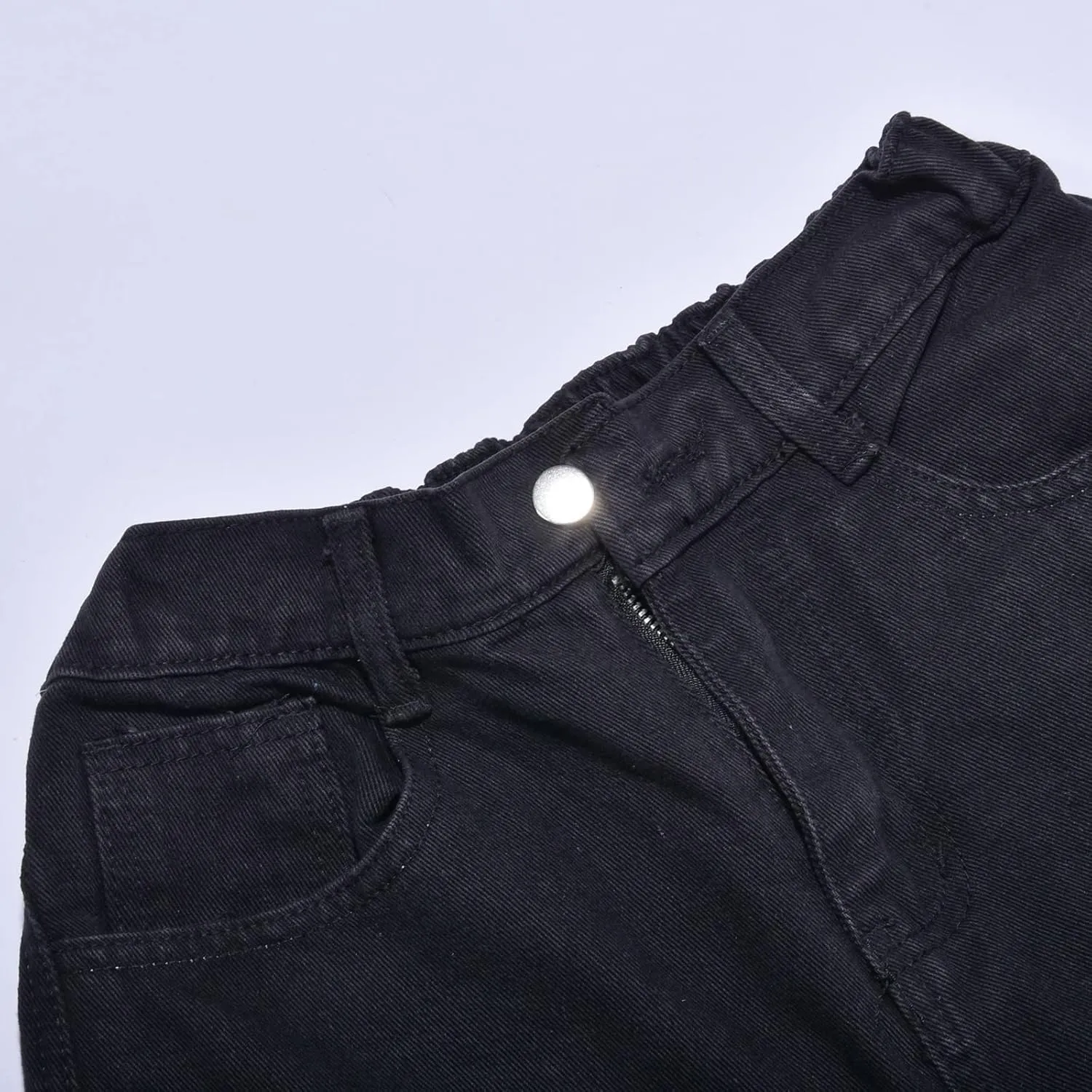 Mens Jeans Comfort Stretch Denim Straight Leg Relaxed Fit Jeans for Men Taper Jean Dark Blue Jeans for Men Jean