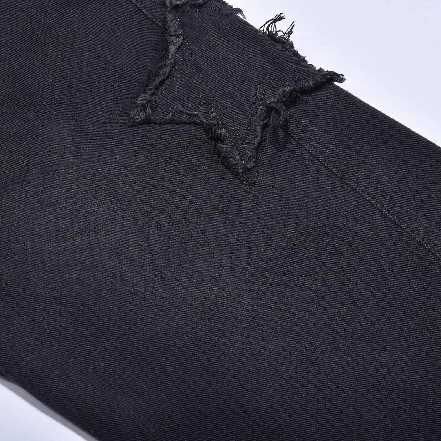 Mens Jeans Comfort Stretch Denim Straight Leg Relaxed Fit Jeans for Men Taper Jean Dark Blue Jeans for Men Jean