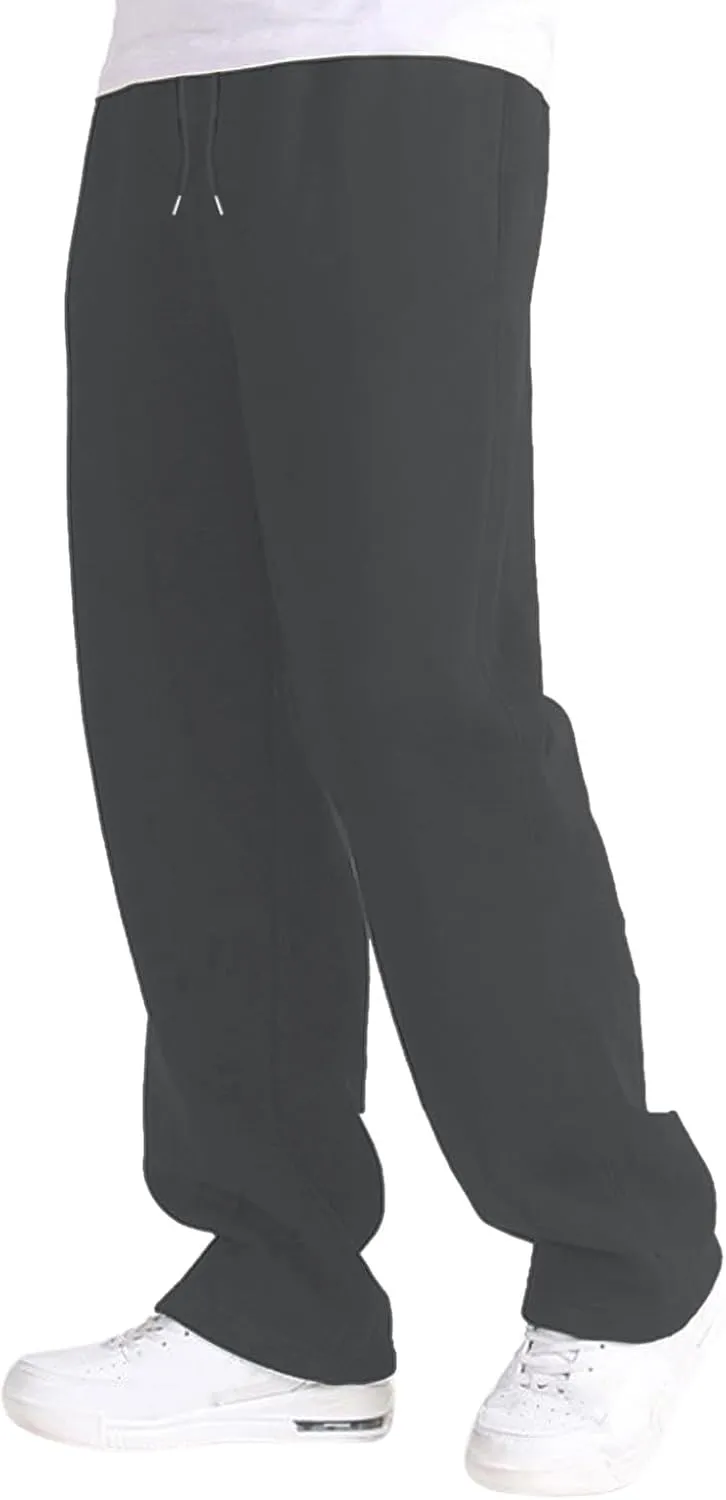 Mens Sweatpants Joggers, Joggers for Men, Men's Fleece Athletic Sweatpants for Men Loose Fit Active Sweatpants with Pockets