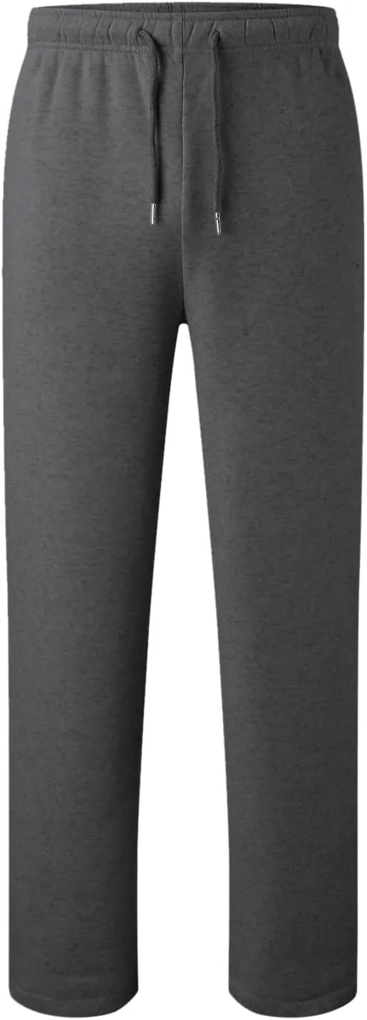 Mens Sweatpants Joggers, Joggers for Men, Men's Fleece Athletic Sweatpants for Men Loose Fit Active Sweatpants with Pockets