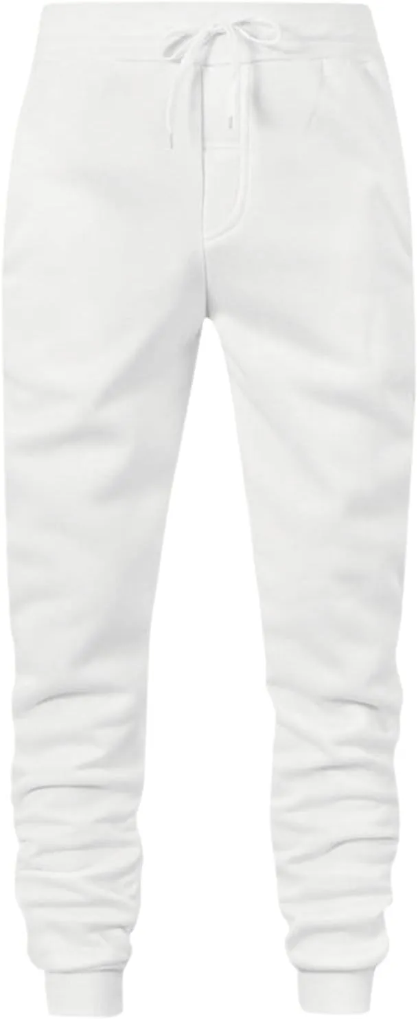 Men's Winter Fleece Lined Sweatpants Stretch Joggers Athletic Pants Hiking Workout Running Casual Baggy Sport Pants