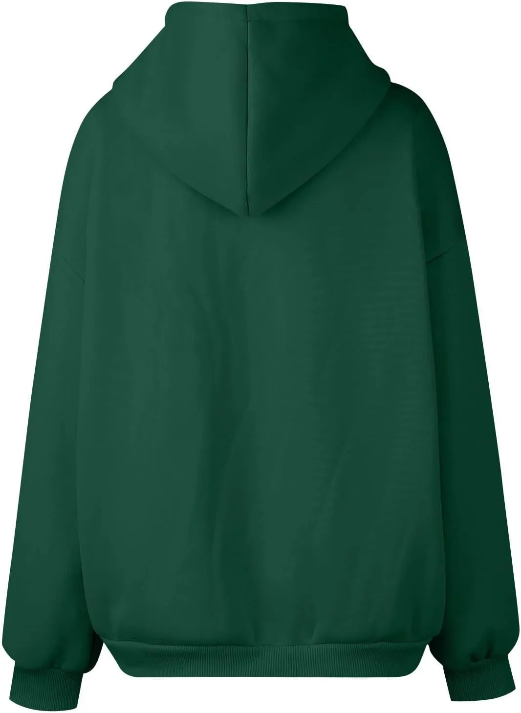 Oversized Sweatshirt For Women,Womens Y2K Zip Up Hoodie Casual Long Sleeve Jacket With Pockets