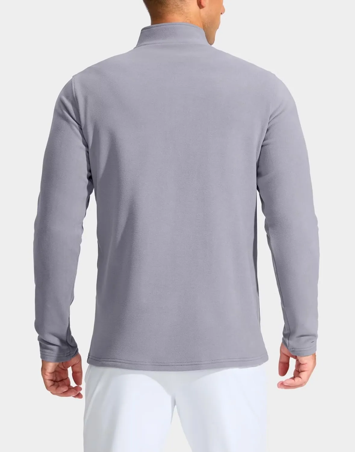 Pudolla Men's 1/4 Zip Pullover Sweatshirts Fleece Warm Soft Sweatshirts with Pockets for Running Athletic Workout Golf