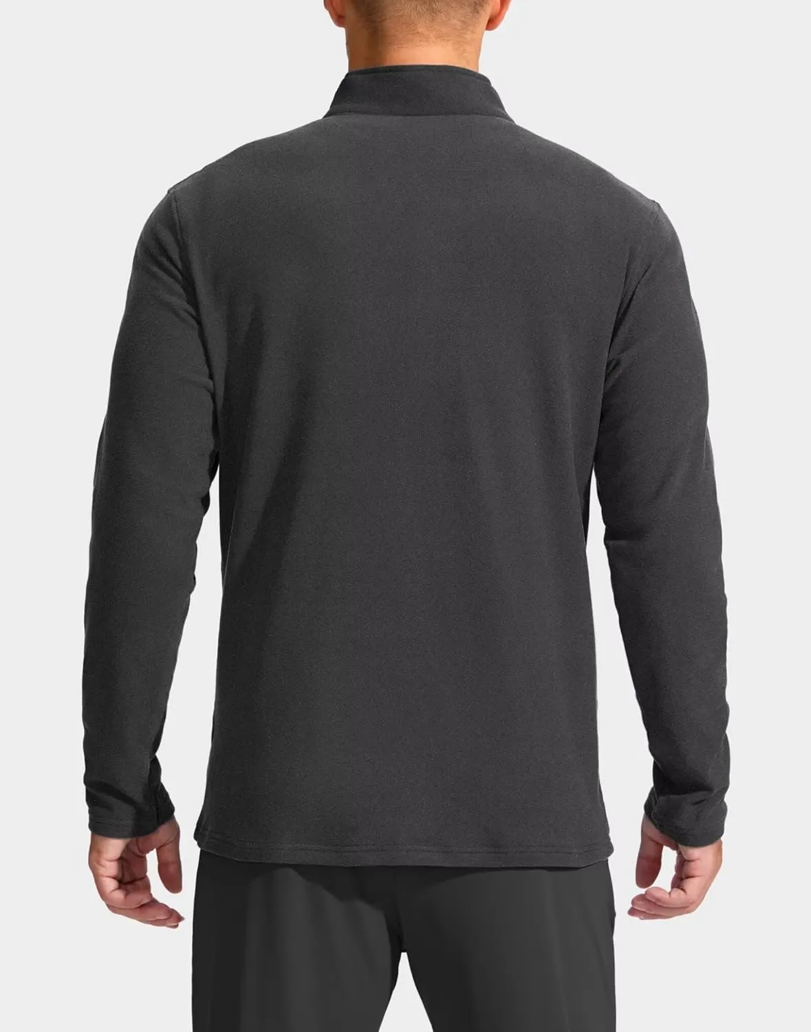 Pudolla Men's 1/4 Zip Pullover Sweatshirts Fleece Warm Soft Sweatshirts with Pockets for Running Athletic Workout Golf