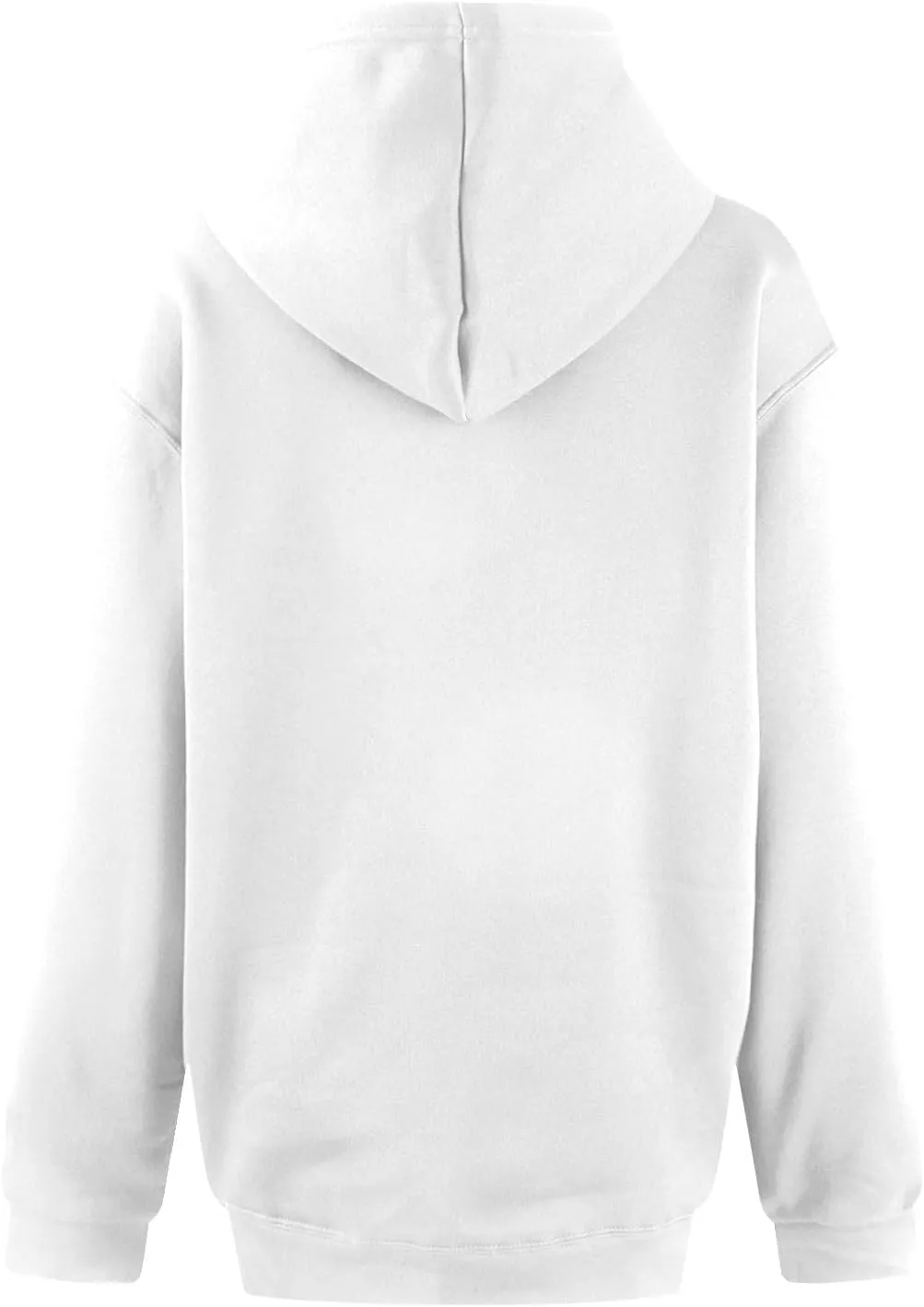 slqdgmryz Womens Oversized Hoodie Y2k Cozy Fleece Pullover Pocket Long Sleeve Preppy Sweatshirt Cute Hoodies for Teen Girls