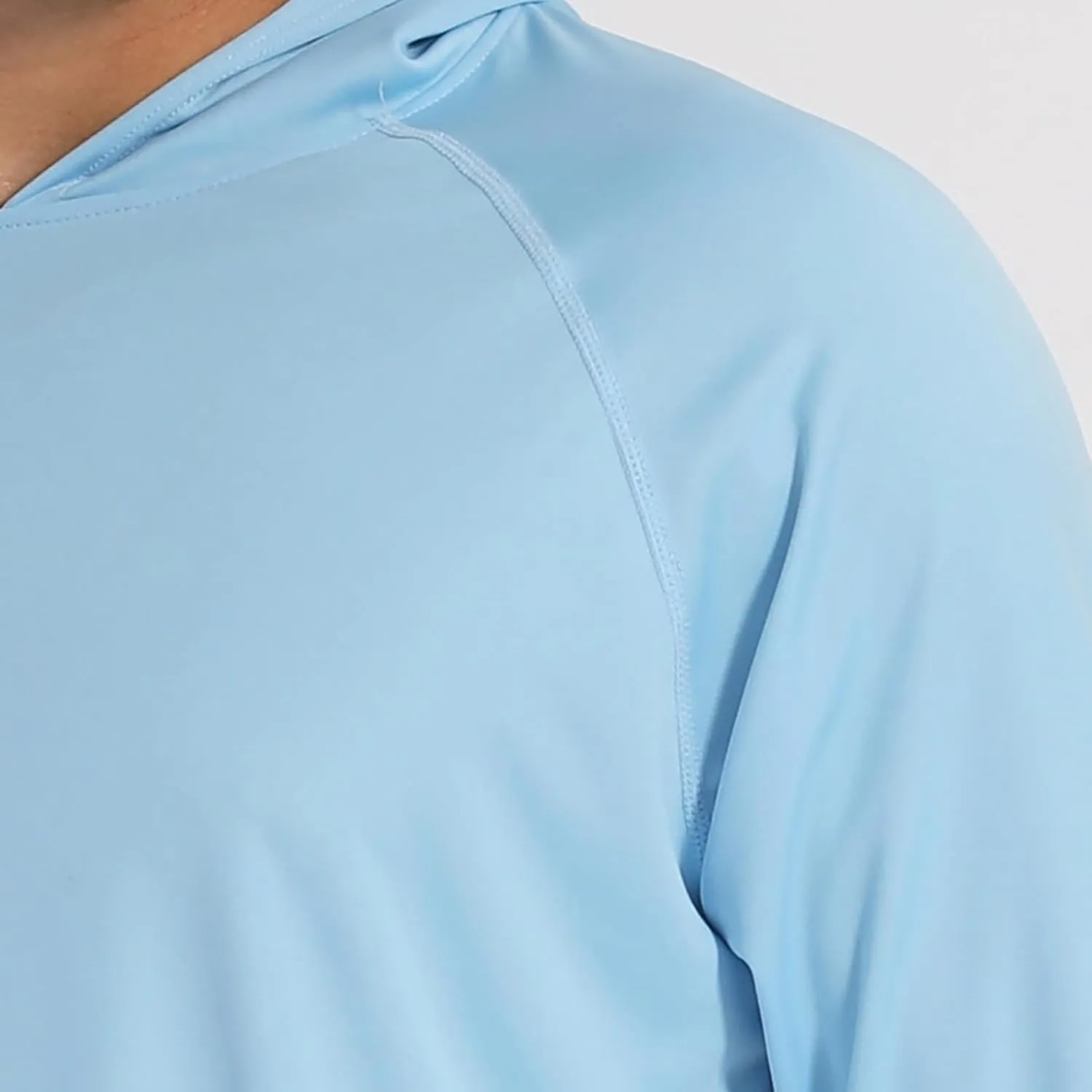 Sun Shirt for Men Casual UPF 50  Hooded Fishing Shirts Long Sleeve Summer Hoodie Lightweight Quick Dry Athletic Shirt
